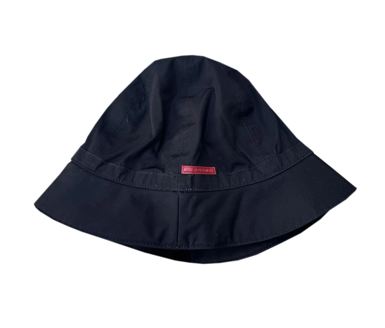 Prada Black / Red Bucket Hat (Size M) — RootsBK
